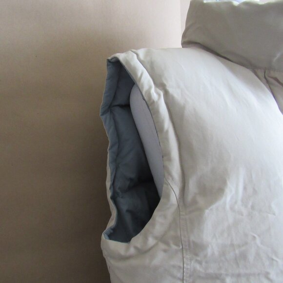 Women's Large Duck Down Reversible Vest - Picture 4 of 12